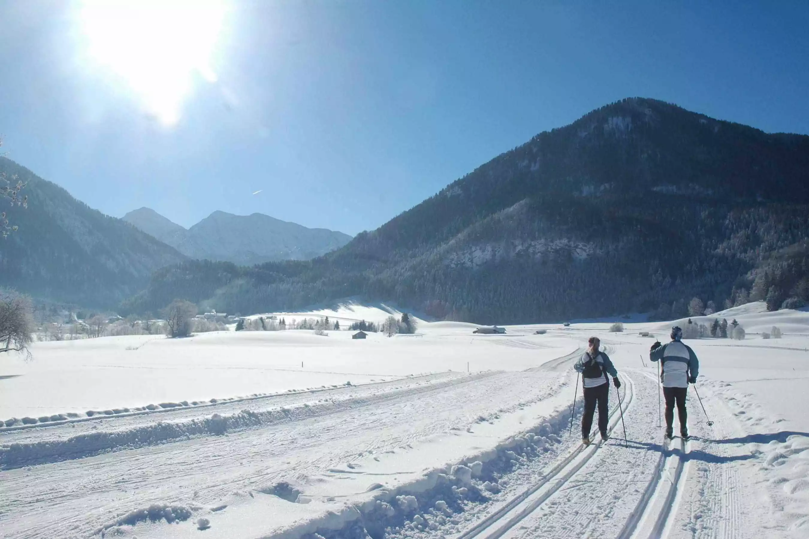 Geführtes Schneeschuhwandern in Oberbayern