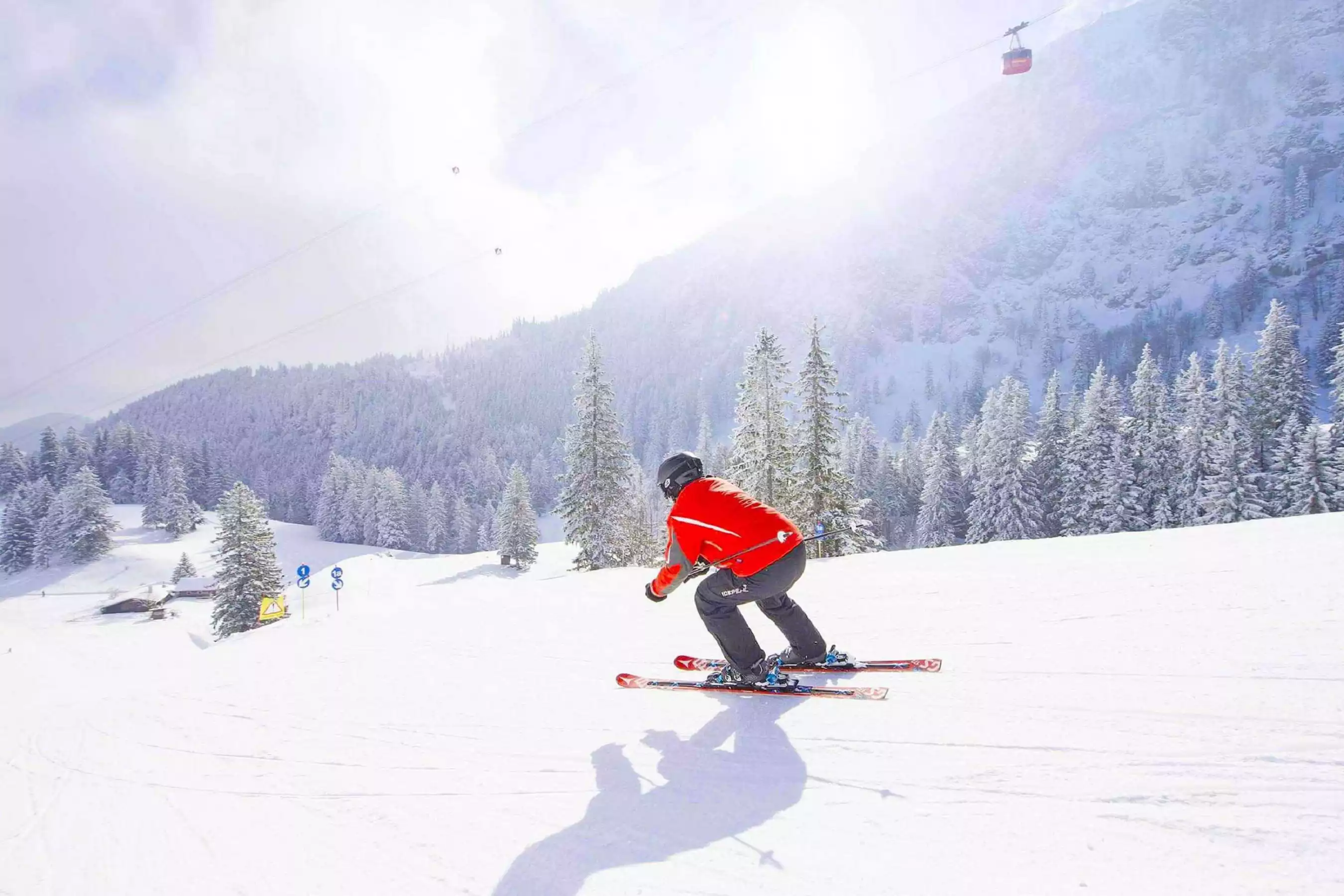 Skigebiete mit beheizten Sesselliften und Schleppliften